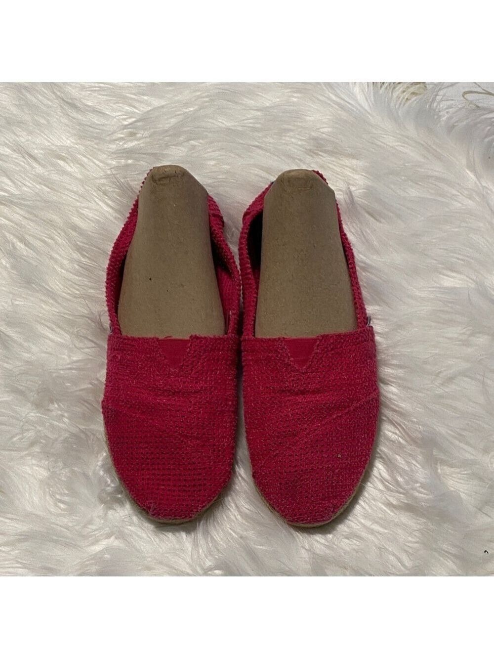 Toms Women's Vibrant Pink Espadrilles